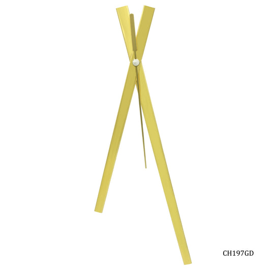 Clock Hands Set Big Jumbo Gold CH197GDv