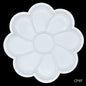 Colour Mixing Plate Round Flower Small