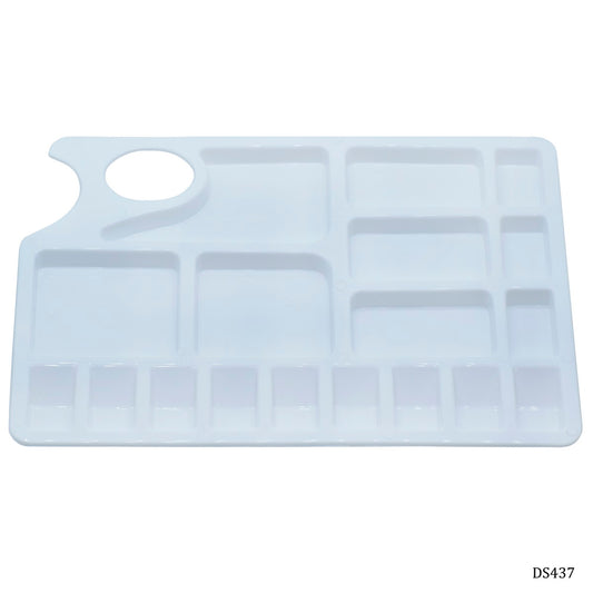 Colour Mixing Plate Rectangle Medium 18 Wells DS437
