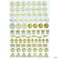 EP Sticker Metal Design Rakhi Queen Bhabhi ESMA25