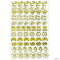 EP Sticker Metal Design Rakhi Super Bro ESMA26