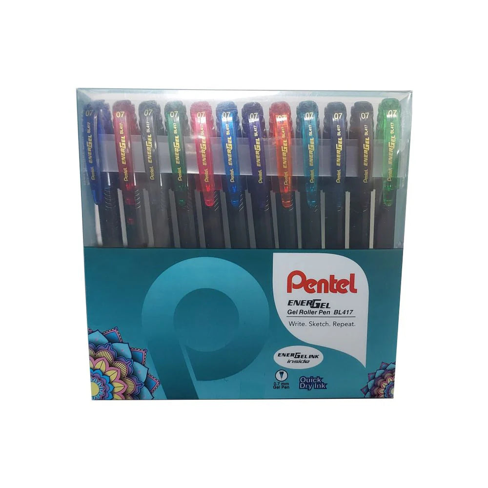 Pental EnerGel BL417 - 12 PC SET