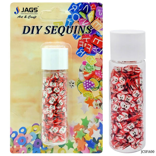 Jags Sequins Shaker Fruit Apple JCSFA00