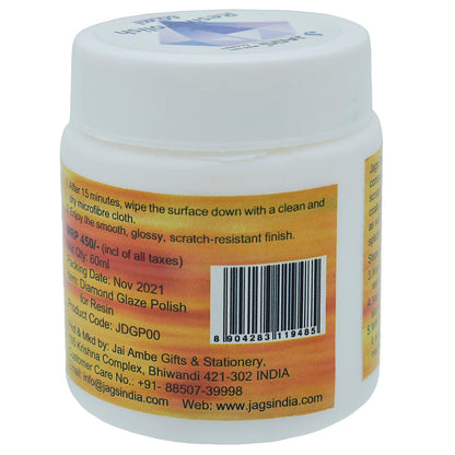 Jags Diamond Glaze Polish for Resin 60ML JDGP00
