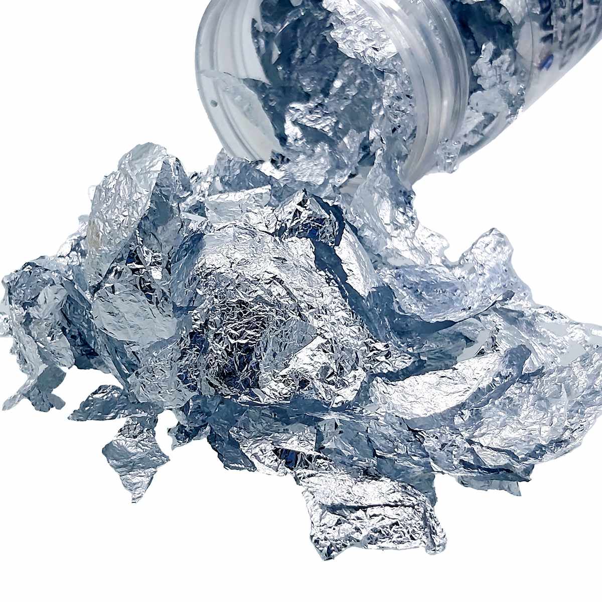 JAGS Gilding Flakes Small Bottel Silver JGFSS01