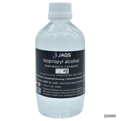 Jags Isopropyl Alcohol 250ML JIA000