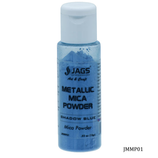 Jags Metallic Mica Powder Shadow Blue 15Gms JMMP01
