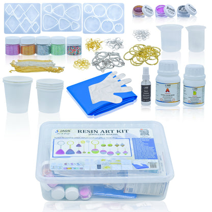 Jags Resin Art Kit For Jewellery Making JRAK200