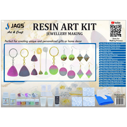 Jags Resin Art Kit For Jewellery Making JRAK200