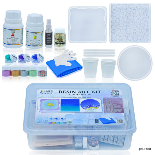 Jags Resin Art Kit For Coaster Making JRAK400