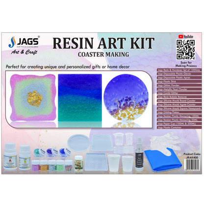 Jags Resin Art Kit For Coaster Making JRAK400