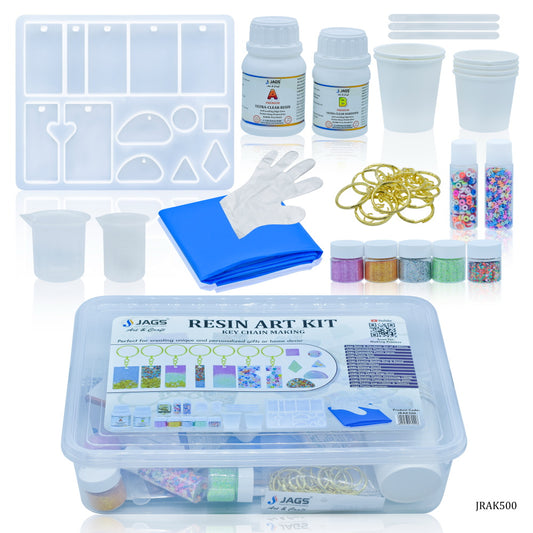 Jags Resin Art Kit For Keychain Making JRAK500
