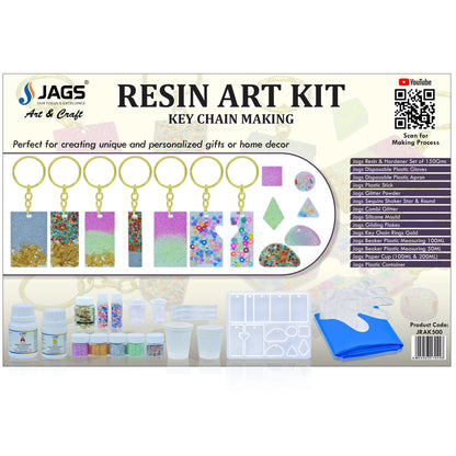 Jags Resin Art Kit For Keychain Making JRAK500