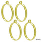 Diy Metal Imitation 1 Pcs Gold Ovel JRDA02