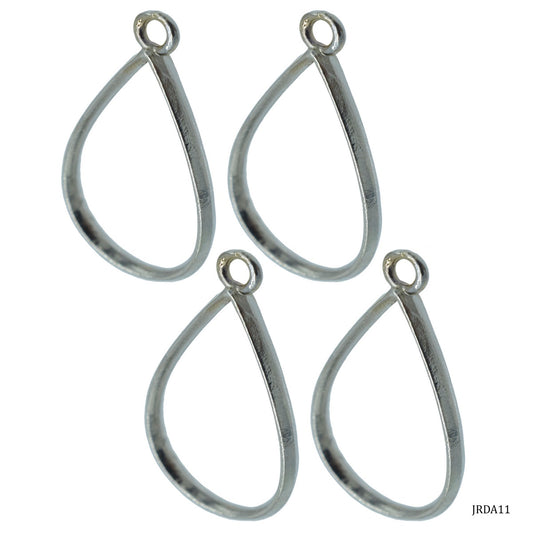 Diy Metal Imitation 1Pcs Silver Drop JRDA11