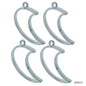 Diy Metal Imitation 1Pcs Silver Moon JRDA14