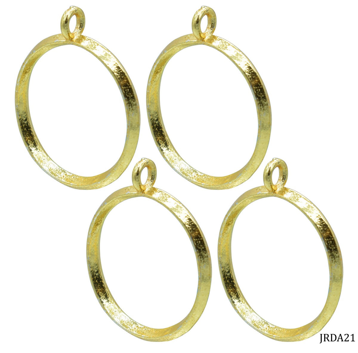 Diy Metal Imitation 1Pcs Gold Round Small JRDA21