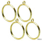Diy Metal Imitation 1Pcs Gold Round Small JRDA21