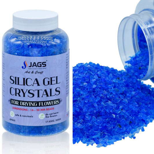 Jags Silica Flower Drying Gel 500Gms 16X30 Blue JSFD05
