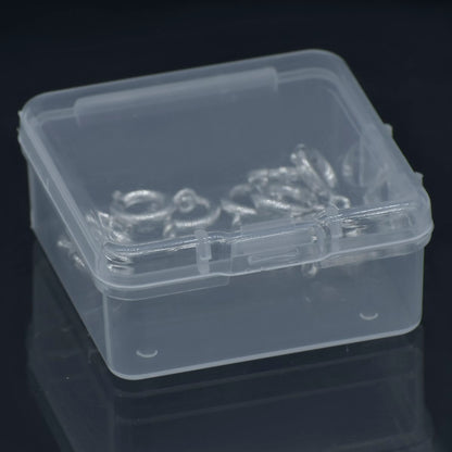 Jewellery Springring Hooks Big Silver Set Of 10Pcs JSHS01-S