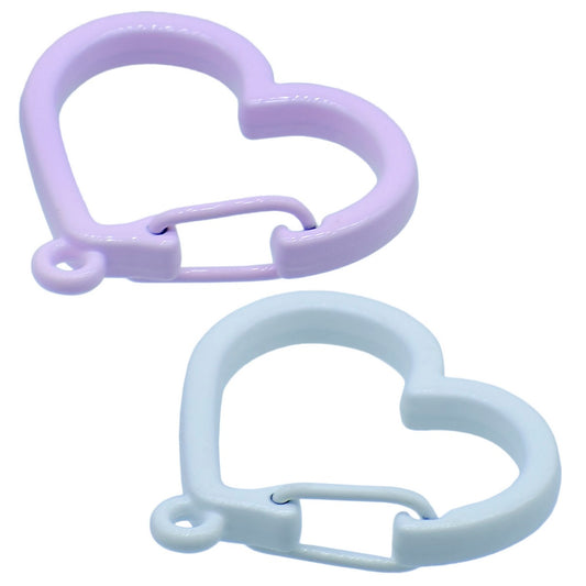 Key Ring Fitting Heart 2Pc Colour KHC2P-3
