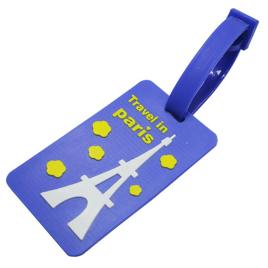Luggage Tag Silicon Travel In Paris LTTIP