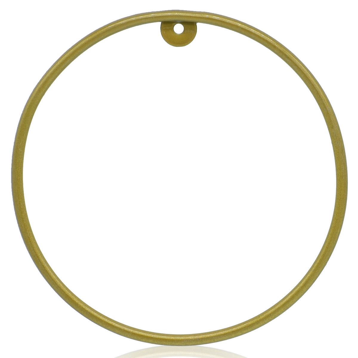 Metal Ring Gold Round 6 Inch MRGR6INC