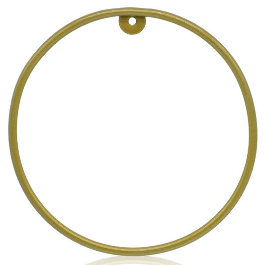 Metal Ring Gold Round 6 Inch MRGR6INC