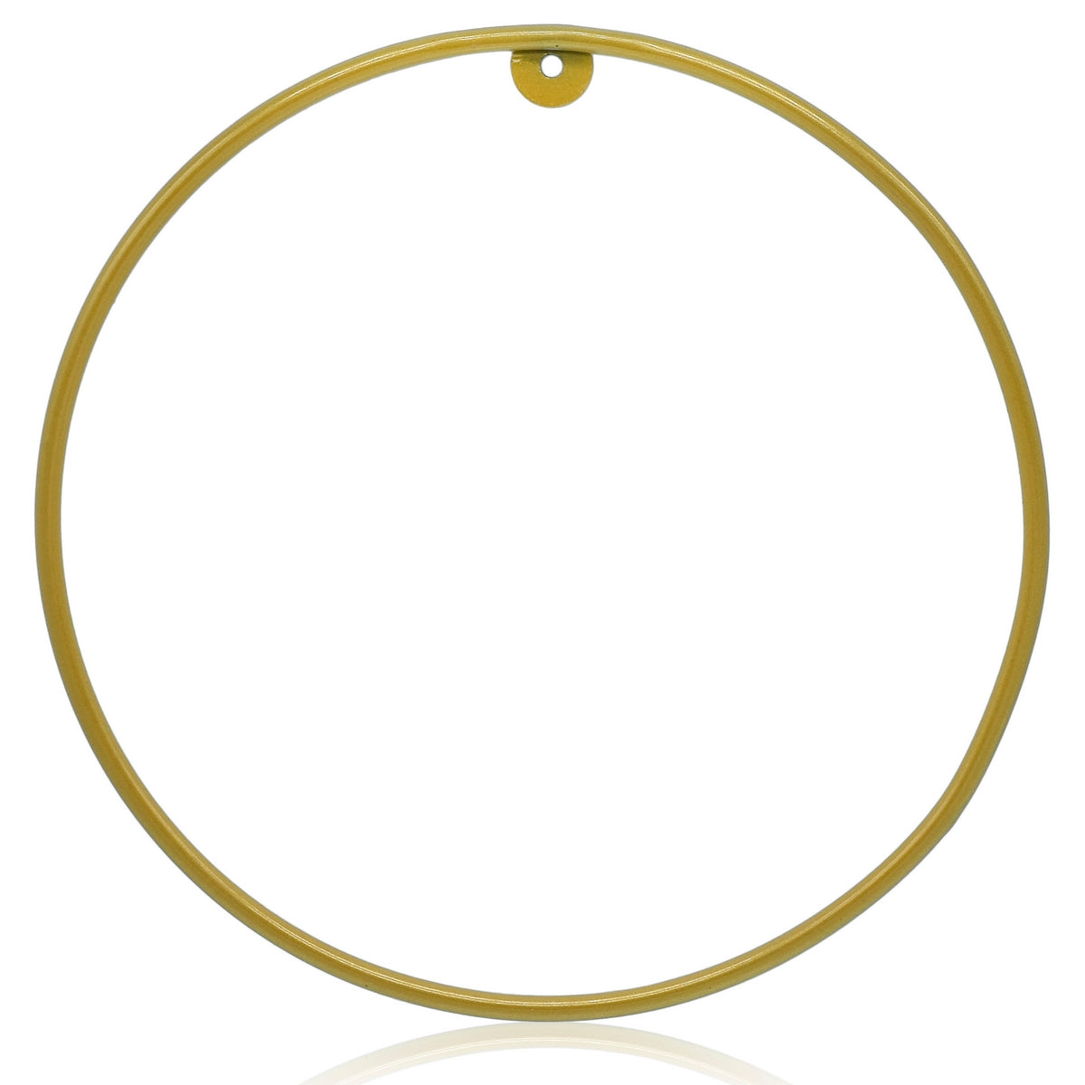 Metal Ring Gold Round 8 Inch MRGR8INC
