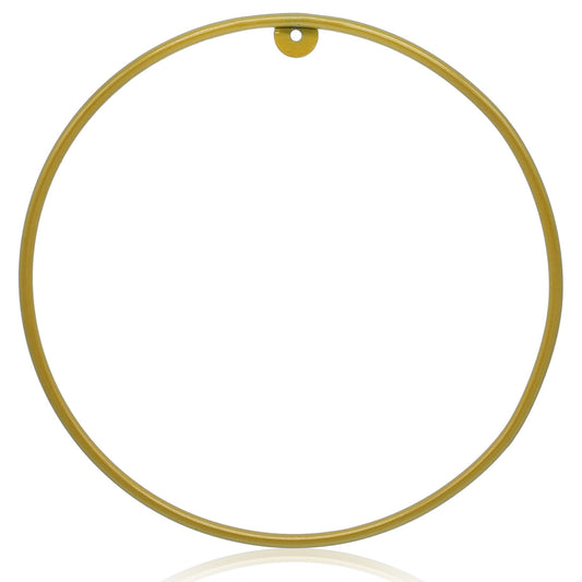 Metal Ring Gold Round 8 Inch MRGR8INC