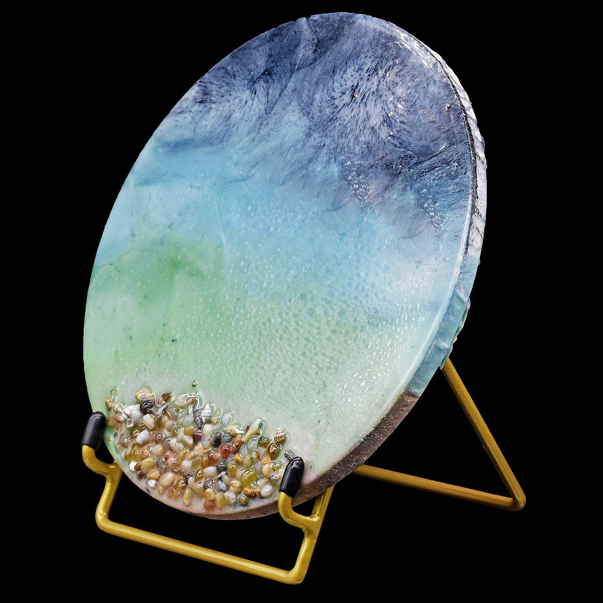 Metal Stand Gold 6inch Medium MSGM00