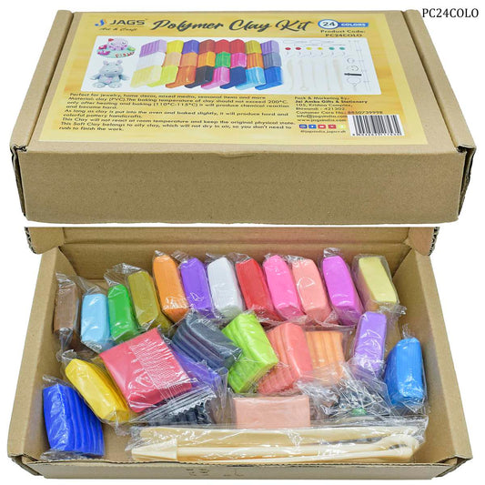 Polymer Clay 24 Colour PC24COLO