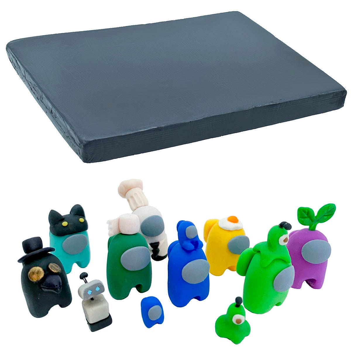 Polymer Clay 250gm Black PCLAY-BK