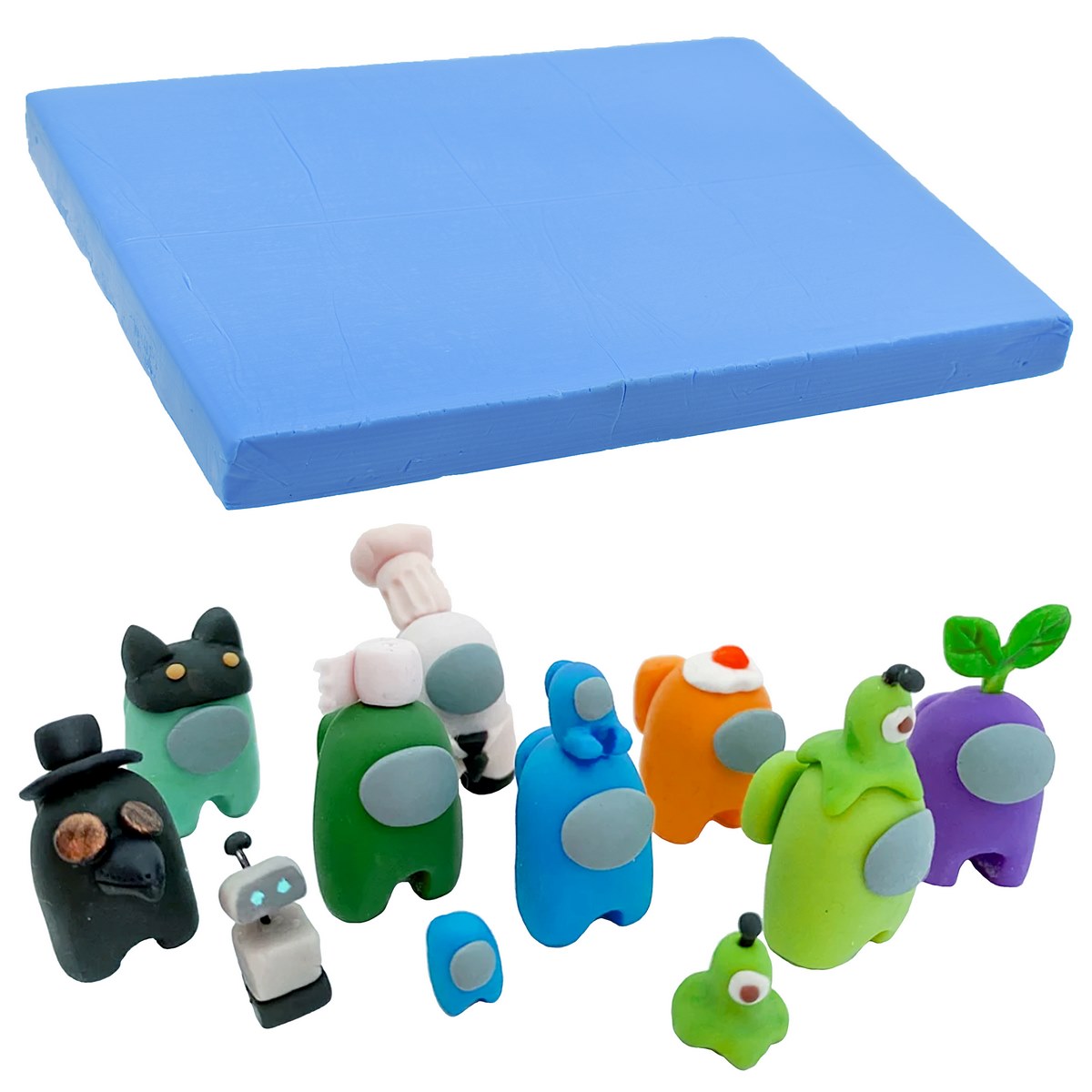Polymer Clay 250gm Blue PCLAY-BL