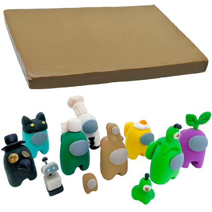 Polymer Clay 250gm Light Brown PCLAY-LBN