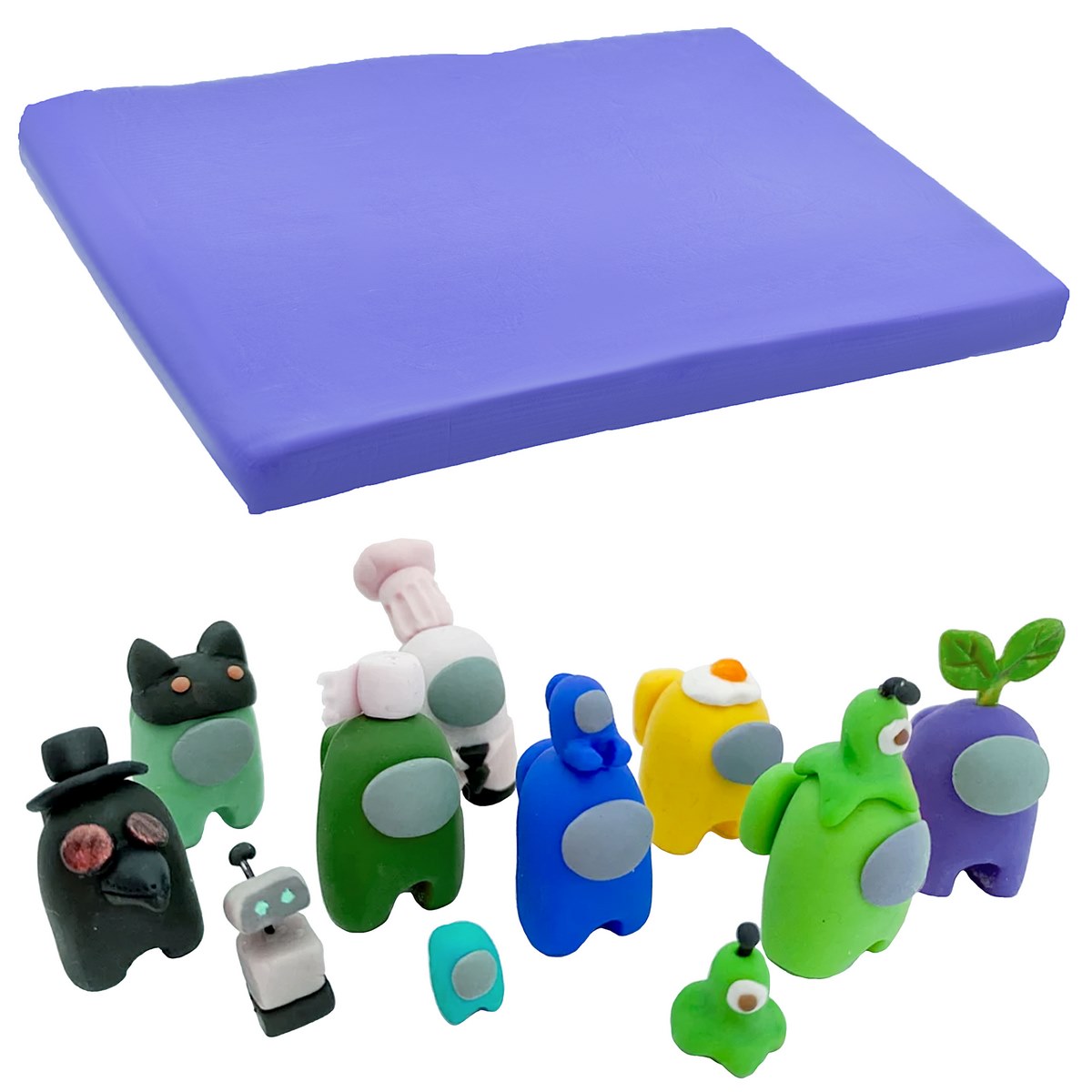 Polymer Clay 250gm Purple PCLAY-PE