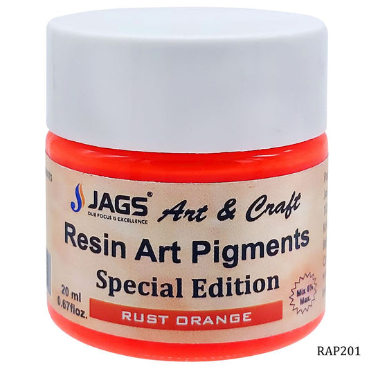 Resin Art Pigments 20ML Rust Orange RAP201