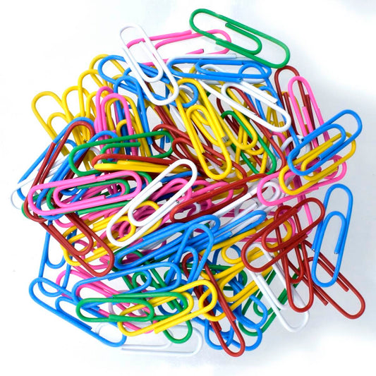 Colour U Paper Clips 28MM  1pkt