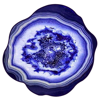 Silicone Mould Agate Coaster Round SMAC00