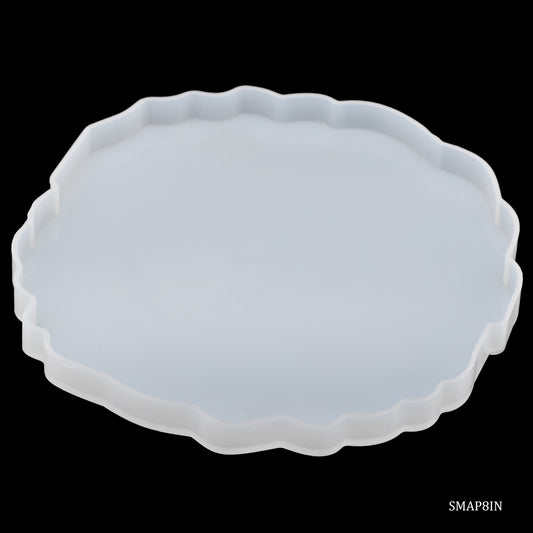 Silicone Mould Agate Plate Design 8 Inch SMAP8IN