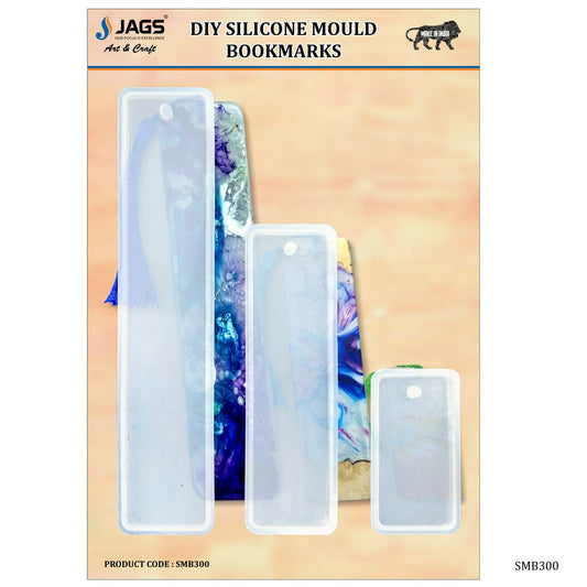 Silicone Mould Bookmarks 2 4 6 inch 3Pc Set SMB300