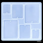 Silicone Mould Diy Jewelry Locket Pendant Rectangle SMDJ03