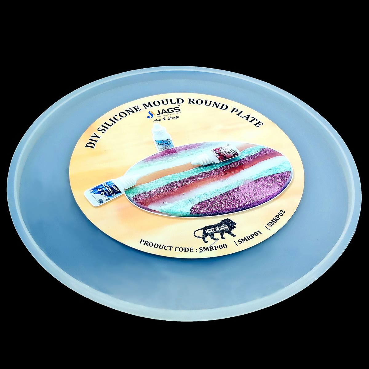 Silicone Mould Round Plate 8inch SMRP00