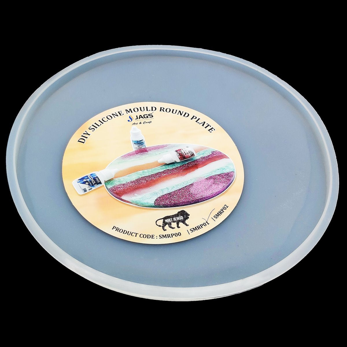 Silicone Mould Round Plate 10inch SMRP01