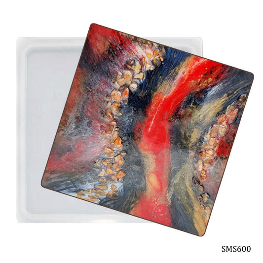 Silicone Mould Square 6 Inch SMS600