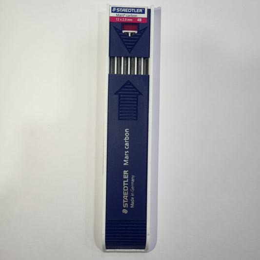 STAEDTLER PENCIL LEAD BLACK 200 2MM 4B