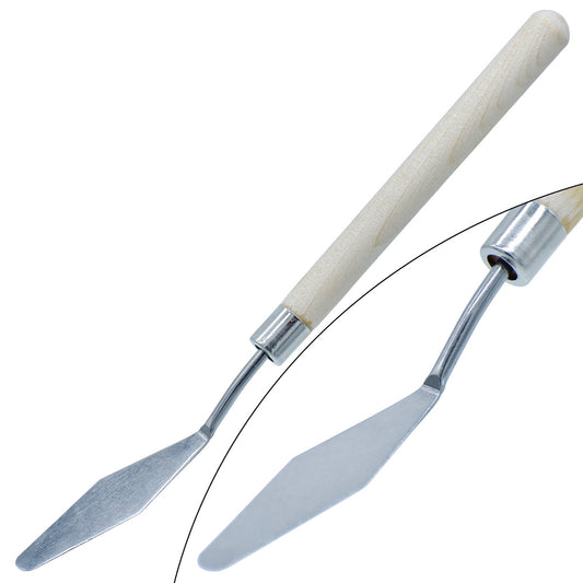 Painting Knife Wooden Handle 1Pcs Y811-3