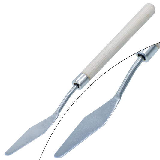 Painting Knife Wooden Handle 1Pcs Y811-4