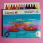 Camel  Wax  Crayons  Assorted  pack  of  13  shades,  Extra  long