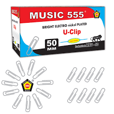 U Paper Clips 50MM 1PKT